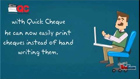 Quick Cheque-Cheque Printing Made Breezy