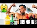 ALCOHOL & FITNESS | DRINKING TIPS TO STAY ON TRACK & AVOID MUSCLE LOSS