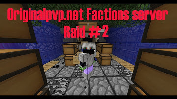 OriginalPvp.net - Raid#2 - Raiding MenOnFire - Diamond gear and gold apples! Raiding a Donator!