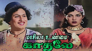 மாசிலா உண்மைக் காதலே Masila Unmai Kathale Song-4K HD Video  #mgrsongs #tamiloldsongs
