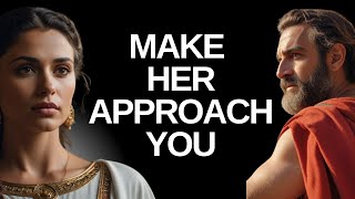 5 TRICKS to Get Women to Approach YOU, approaching girls made easy | Stoicism