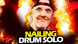 LARS ULRICH NAILING DRUM SOLO AFTER ALMOST 40 YEARS LIVE (2023) #METALLICA