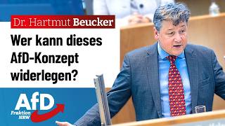 Wer kann dieses AfD-Konzept widerlegen? – Dr. Hartmut Beucker (AfD)