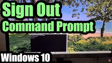 How to Sign out (Log OFF) using Command Prompt (Windows 11, Shutdown /L)