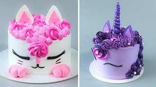 10 Beautiful Cake Decorating Ideas to Impress Your Friends | So Yummy Cake Decorating Compilation