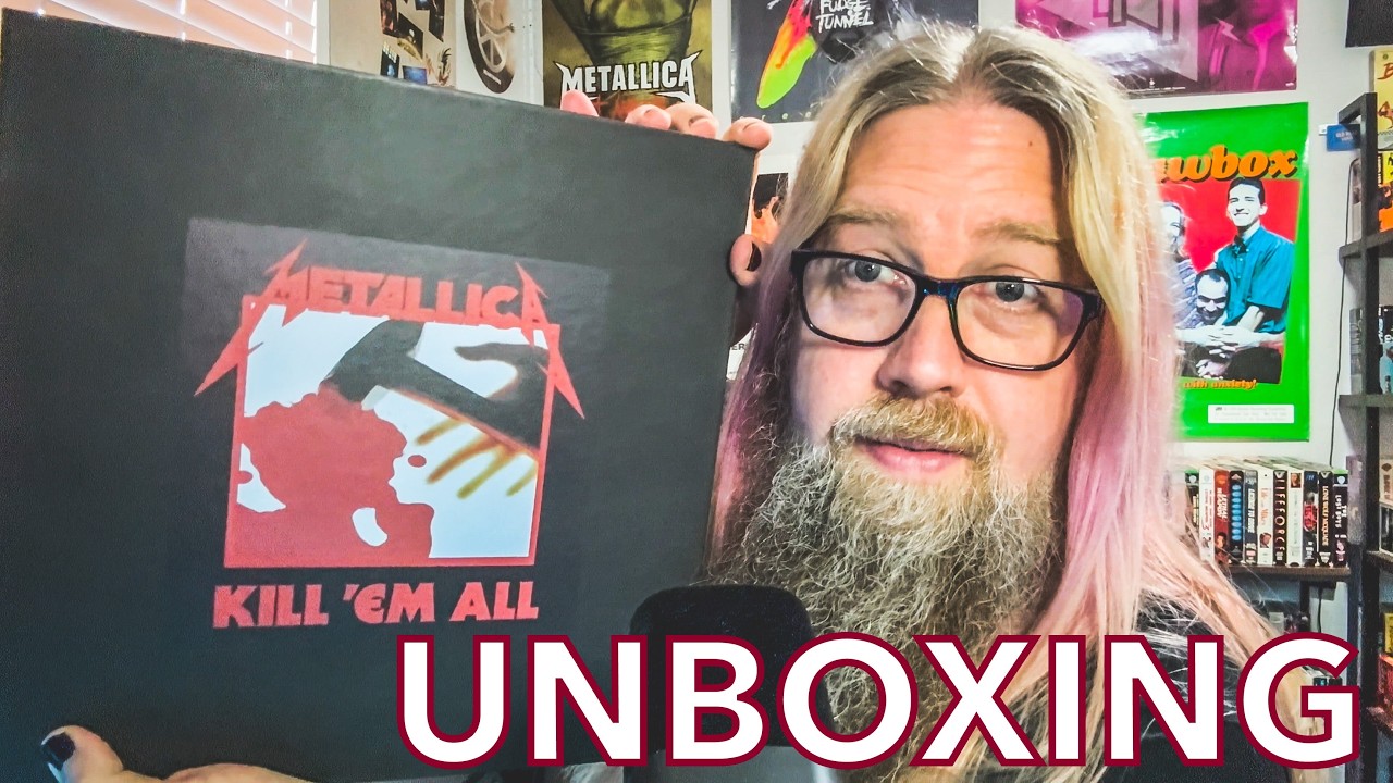 Metallica - Kill 'Em All Deluxe Box Set Unboxing - YouTube