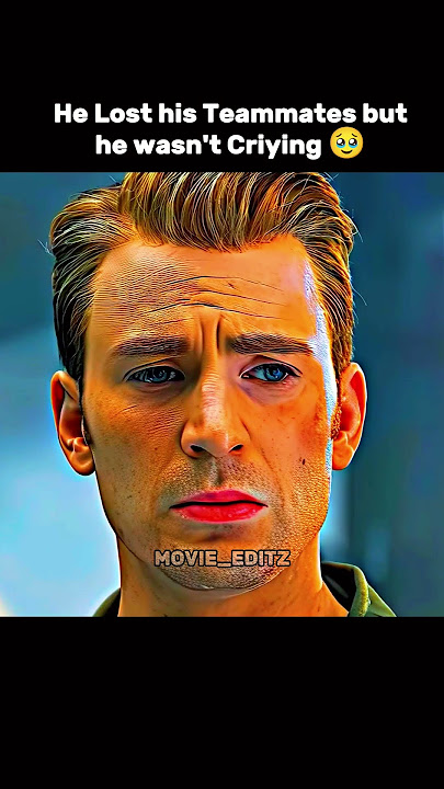 CAPTAIN AMERICA CRIED FOR IRONMAN🥹😭#trending #marvel #ytshorts