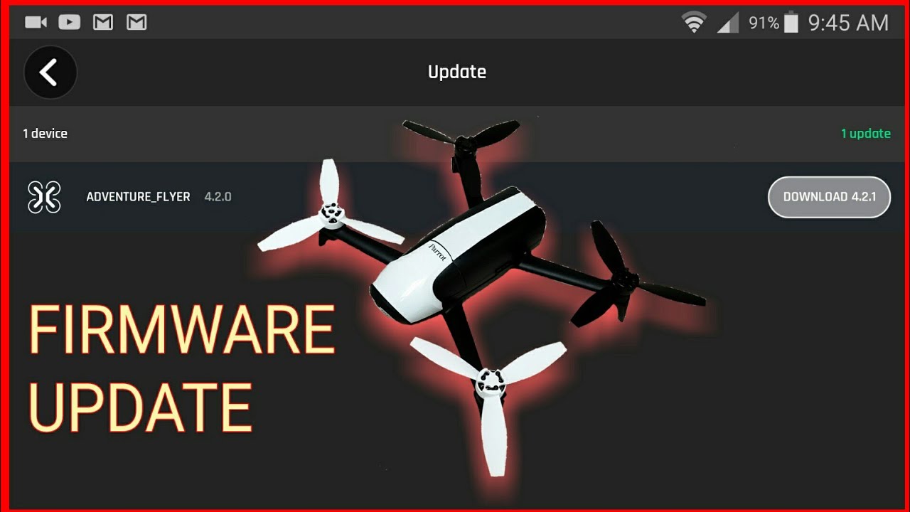 Daisy Pine muggen How to Update Parrot Bebop Firmware CORRECTLY for Safe, Trouble-Free  Operation - YouTube