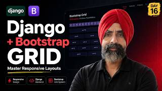 Bootstrap Grid System in Django | Bootstrap 5 Responsive Grid Explained | Day 16