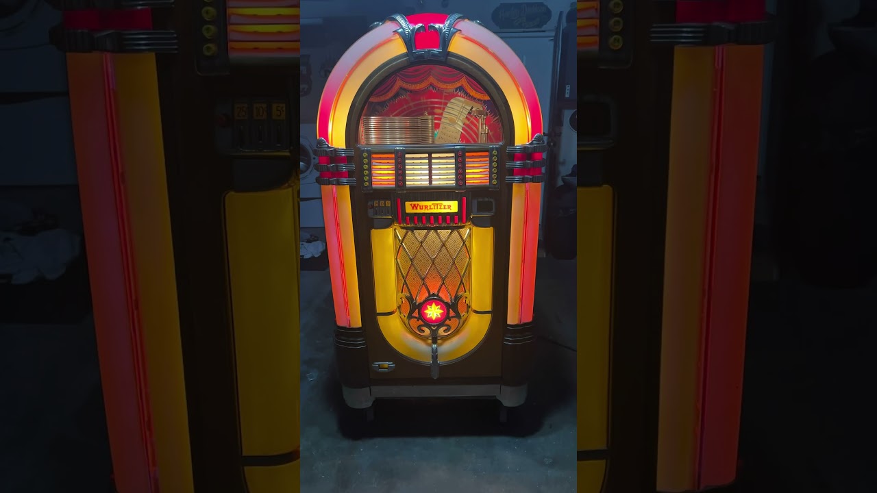 1940&rsquo;s Vintage Wurlitzer Bubbler Jukebox