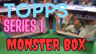 Are the 2024 Topps Series 1 Baseball Monster Boxes Worth Buying??