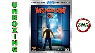 Mars Needs Moms 3D Blu-Ray Unboxing