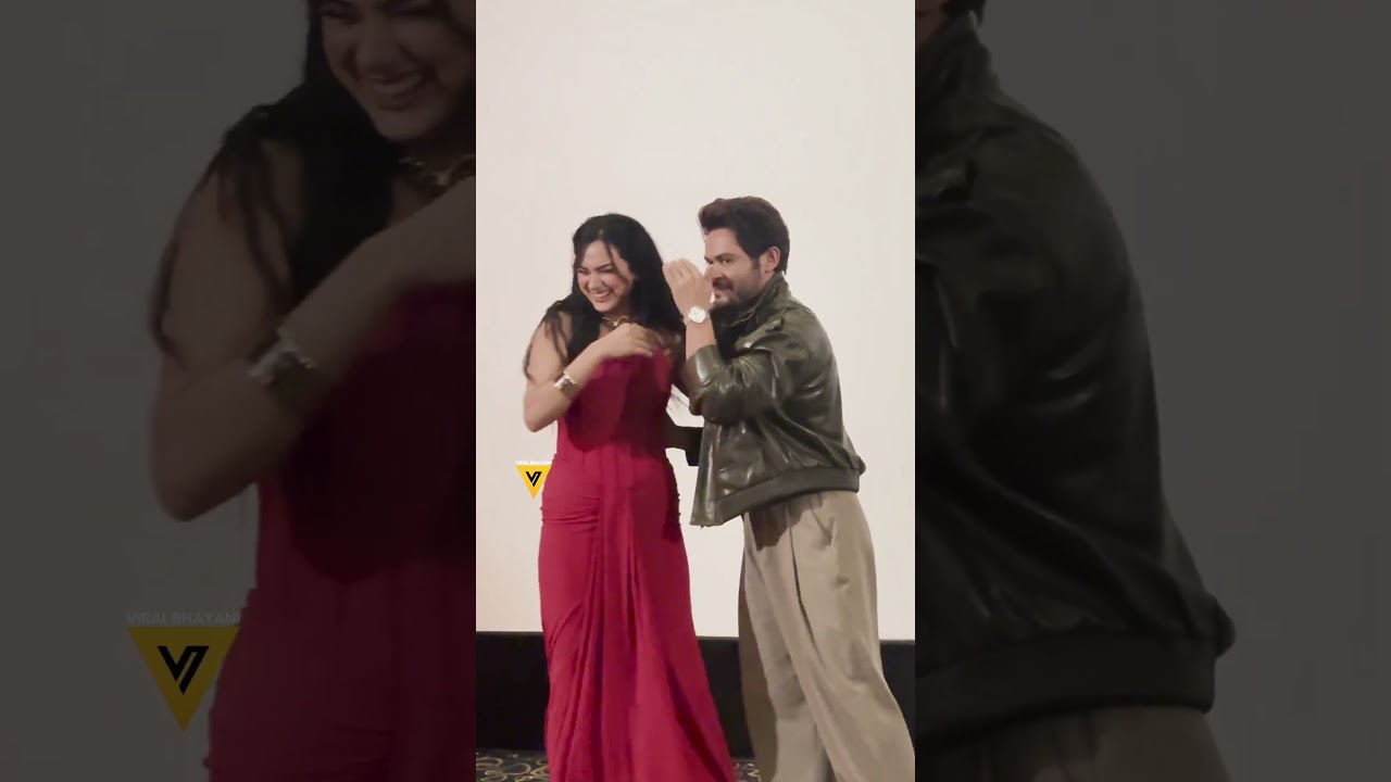 Akanksha Chamola & Kunwar Amar Singh for Trailer Launch Event