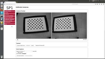 SP1 Stereo Camera Calibration Walkthrough