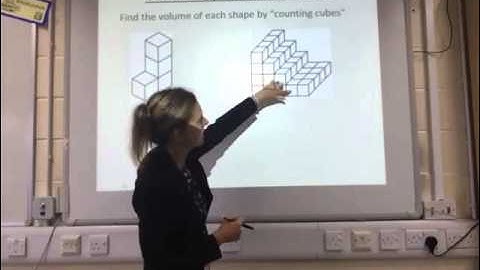 S12 - Volume by Counting Cubes