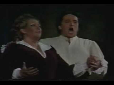 Montserrat Caball & Jose Carreras - "Vicino a Te" . Andrea Chenier/Liceu