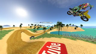 MX Simulator - track review - "YouTube Island Resort" - 450sxf(2016) screenshot 3