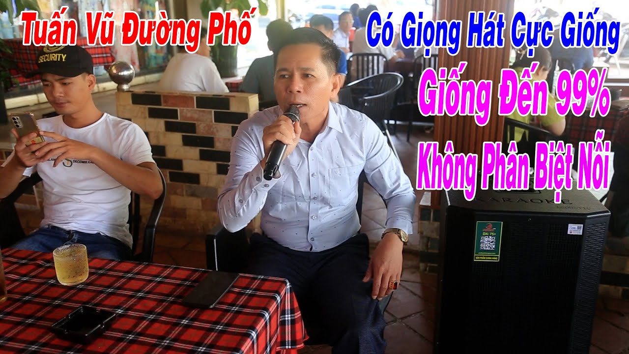 Đường Về Khuya | Lê Trung | Cả Quán Cafe Bất Ngờ Vì Giọng Hát Của Anh Trai Quá Giống Tuấn Vũ, 100%