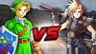 Link VS Cloud FIGHT ANIMATION! (Zelda VS Final Fantasy)