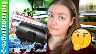 Marineland Penguin 275 PRO Power Filter UNBOXING