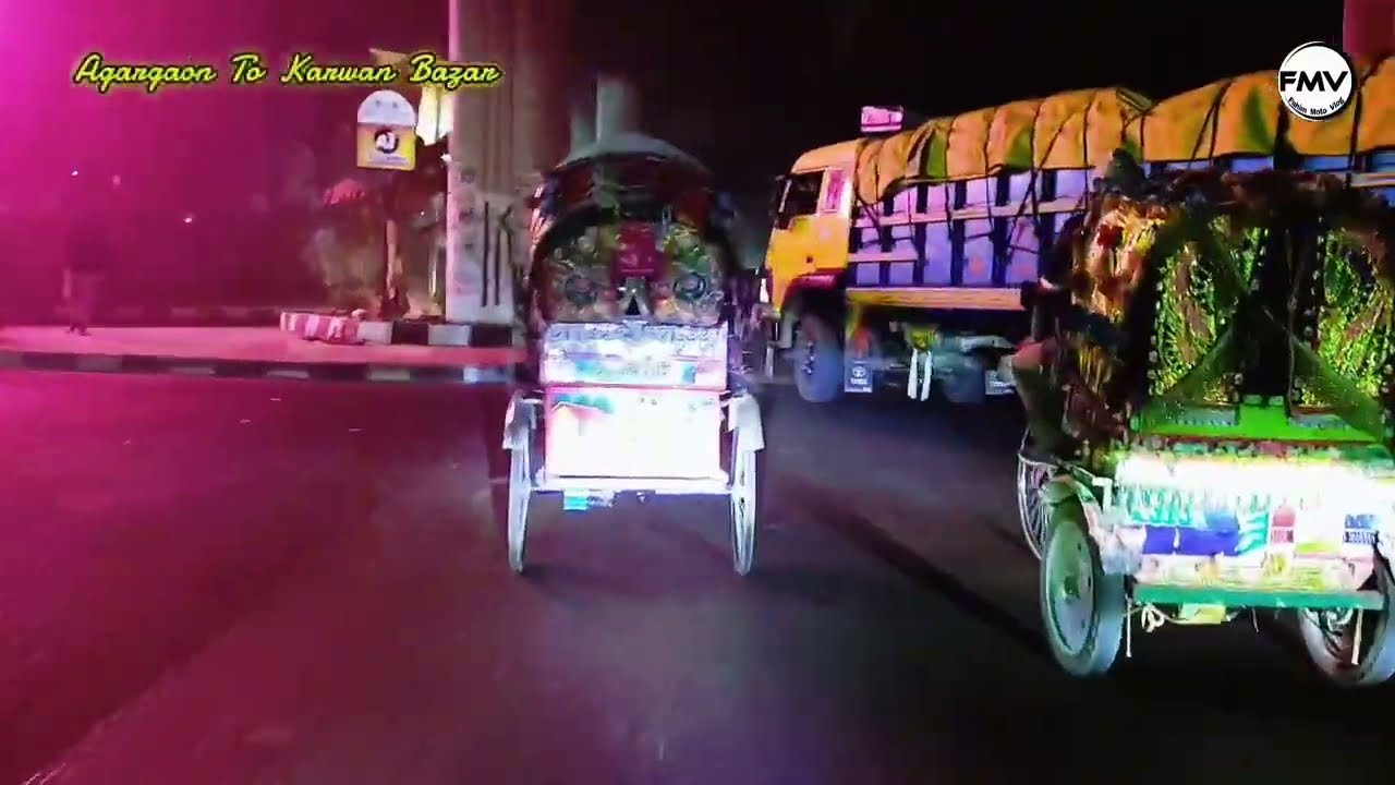 Agargaon To Karwan Bazar 