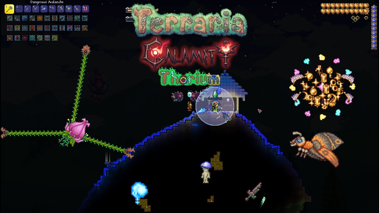 Gotta Love Bosses Despawning Mid Fight terraria modded YouTube