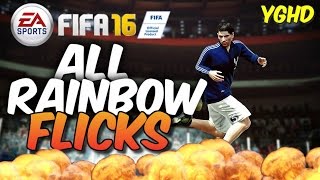 FIFA 16 ALL RAINBOW FLICK TUTORIAL (MUST WATCH)