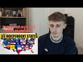 British Guy Reacting to What If Every U.S. State Became Independent?