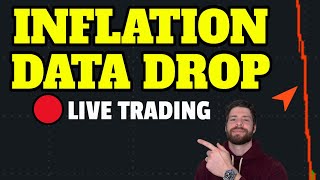 🔴LIVE: CORE PCE INFLATION DATA 8:30AM! MARKET CORRECT? | LIVE TRADING