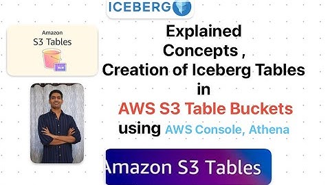 A Guide to Create Apache Iceberg Tables in AWS S3 Table Buckets with Athena & The Concepts Behind