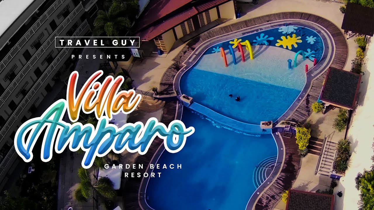 VILLA AMPARO Garden Beach Resort kauban si Travel Guy