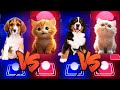 CAT VS DOG TILES HOP : LADY GAGA - BLOODY MARY - IMAGINE DRAGONS - ENEMY MUSIC GAMER
