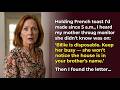 My Mom Called Me 'Disposable' Through a Baby Monitor — She Didn't Know I Was Holding…