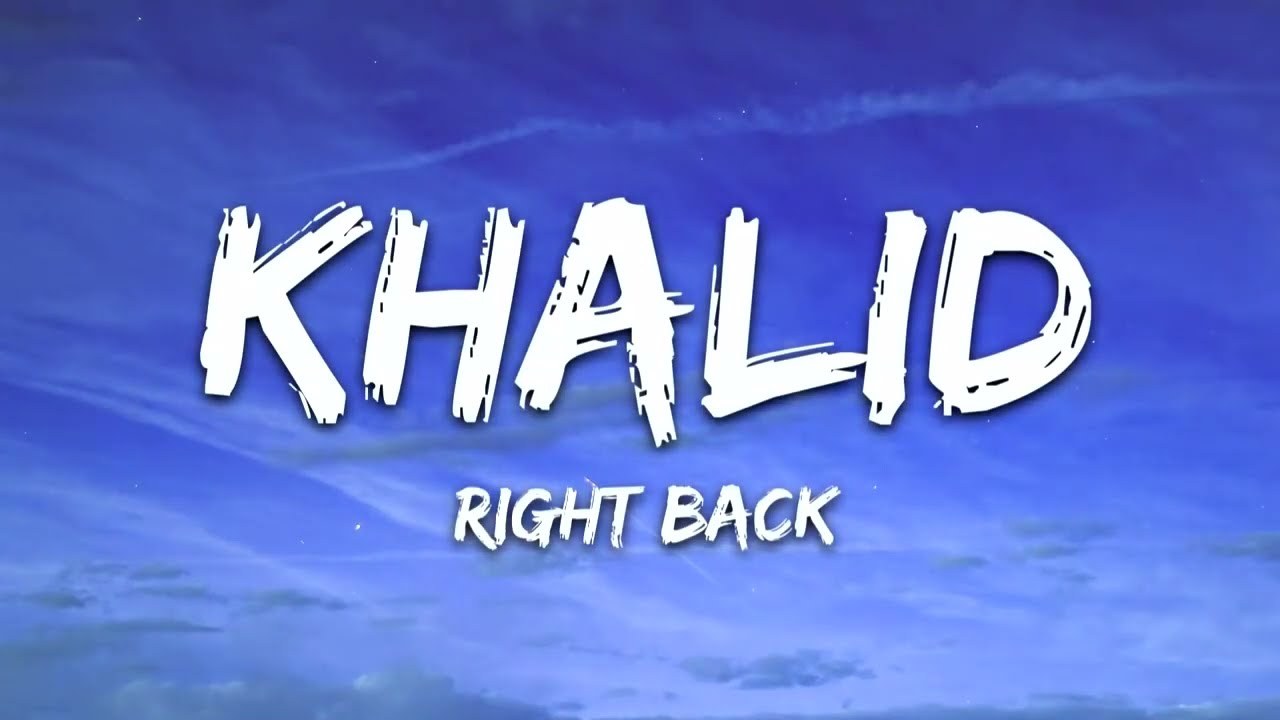 Watch Khalid - Right Back (Lyrics) ft. A Boogie Wit Da Hoodie | 8D Audio 🎧 on YouTube Watch Khalid - Right Back (Lyrics) ft. A Boogie Wit Da Hoodie | 8D Audio 🎧 on YouTube