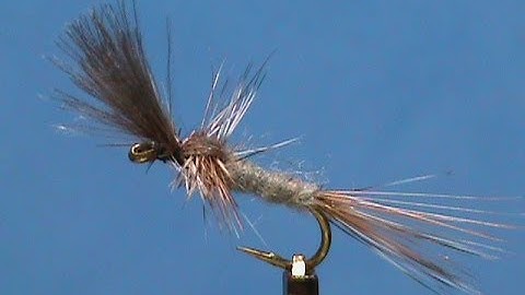 Fly Tying a Half Upright Adams with Jim Misiura