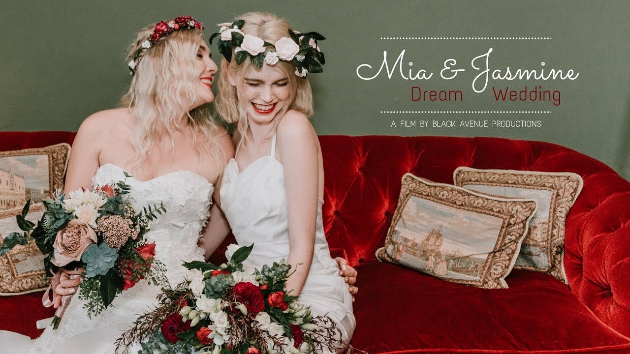 Mia And Jasmine Lesbian Wedding Teaser Video Youtube