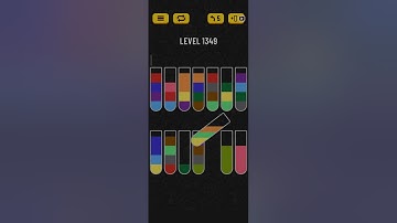Water sort puzzle level 1349