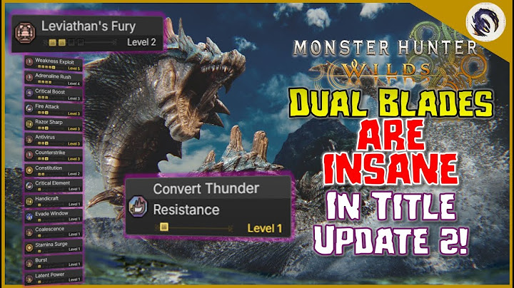 *CRAZY* UPDATED TU2 Dual Blades META SETS! [MH Wilds]