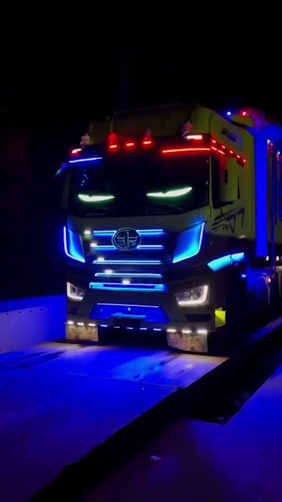 Truck devil eye LED flexible display screen car light truck dynamic LED light smart car sticker