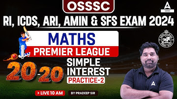 RI ARI AMIN, ICDS Supervisor, Statistical Field Surveyor 2024 | Maths Class | Simple Interest #2