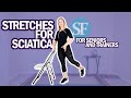 Beginner Stretches For Sciatica / Back Pain Relief | Learning Level For Seniors And Trainers