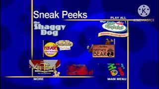 Sneak Peeks Menu to The Fox and the Hound: 25th Anniversary Edition 2006 DVD (May 30, 2006 version)