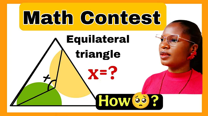 A Nice geometry math question| can you find the value of x?