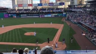 Rafael Devers, Red Sox top prospect, hits three-run homer