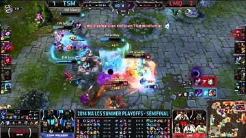 XiaoWeiXiao - Pentakill Yasuo - LMQ vs TSM S4 Worl