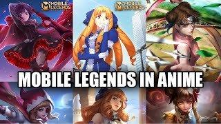 MOBILE LEGENDS IN ANIME AND CARTOONS 2021