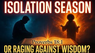 The isolation season or raging against wise judgment?
