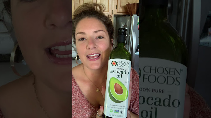 Avocado oil vs extra virgin olive oil