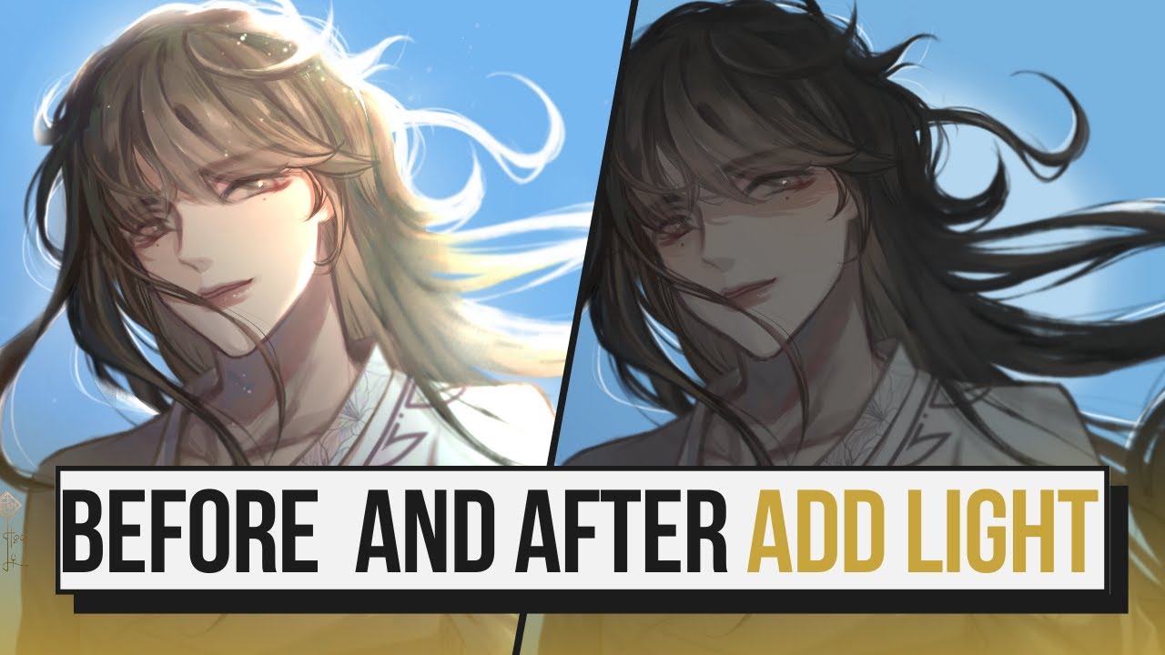 Before And After Add Light Effects - YouTube