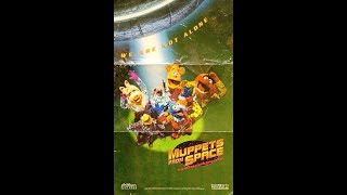 POSTER REVIEW: MUPPETS FROM SPACE,  THE ULTIMATE MUPPET TRIP, WE ARE NOT ALONE, movie poster, 1999.